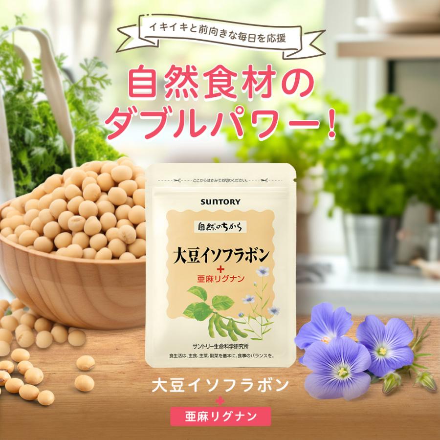 サントリーウエルネス 大豆イソフラボン＋亜麻リグナン サプリメント