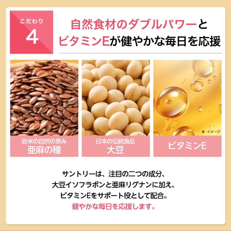 サントリーウエルネス 大豆イソフラボン＋亜麻リグナン サプリメント