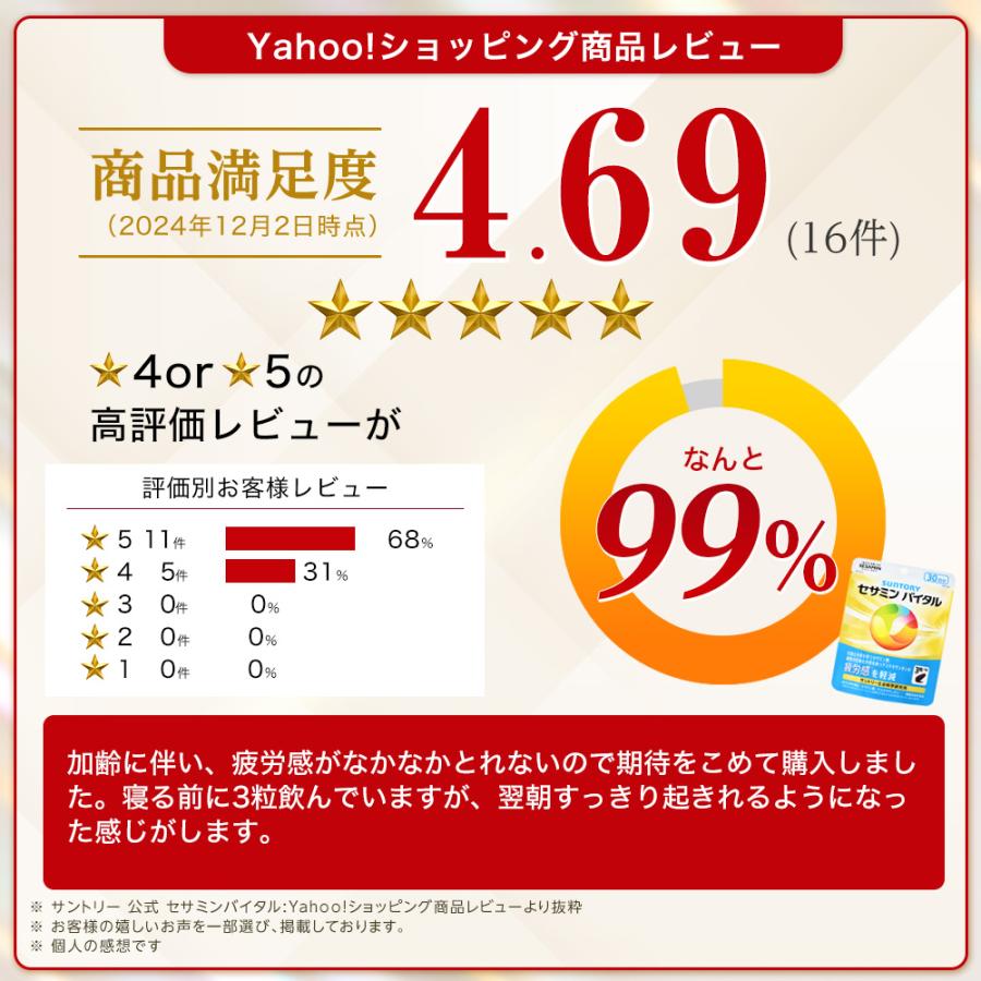 サントリーウエルネス セサミンバイタル 90粒(約30日分) 機能性表示