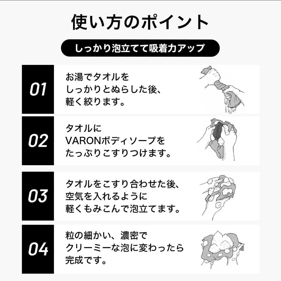 サントリーウエルネス VARON ボディソープ 医薬部外品 110g(約1ヶ月分