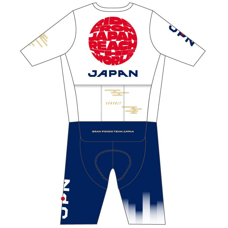 《受注生産》PROエアーシームレスワンピース(PASOP) Team JAPAN統一ジャージ 【ご予約3/16まで・4月下旬入荷予定】 |  | 01