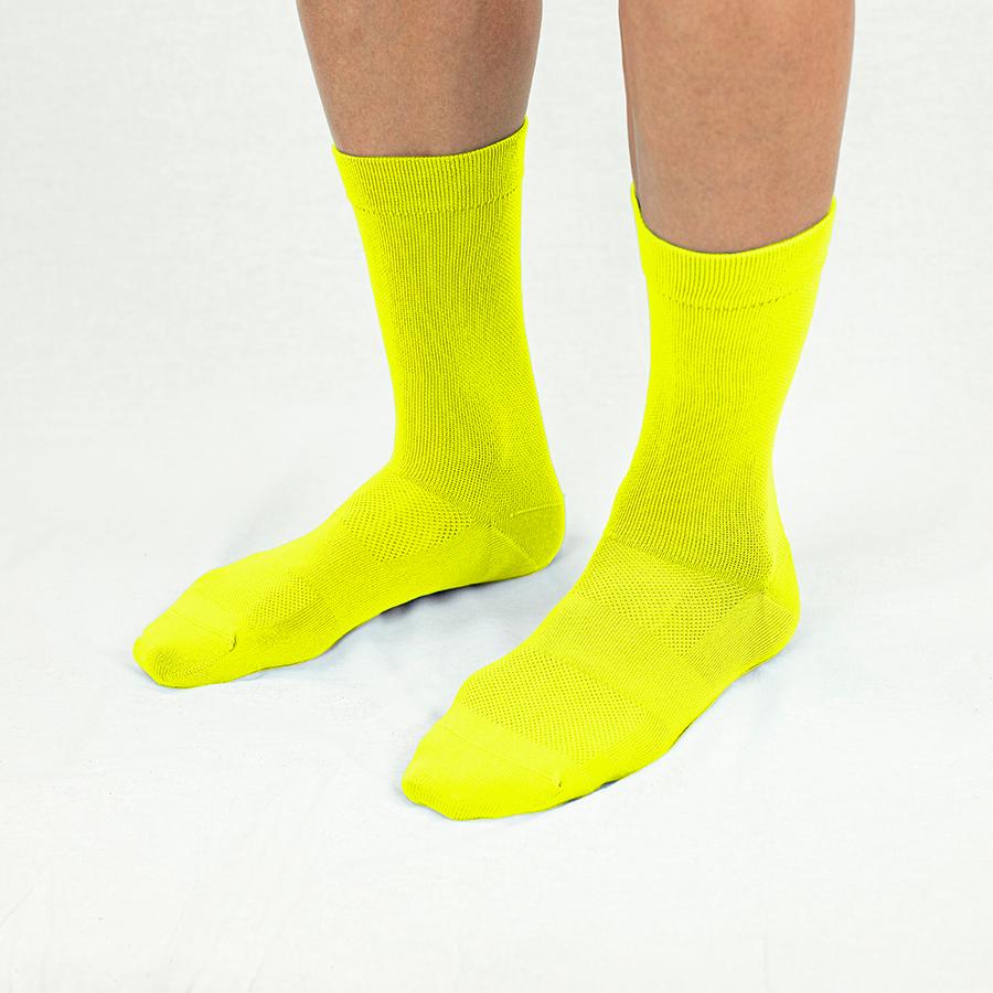 サイクルソックス（ネオンイエロー）【返品・交換不可】 : サンボルト