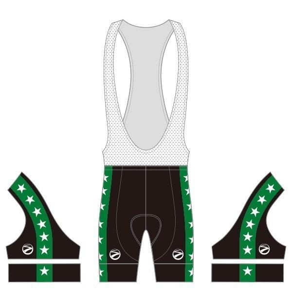 SUNVOLT A級競輪ビブパンツ（新型）パッド有り