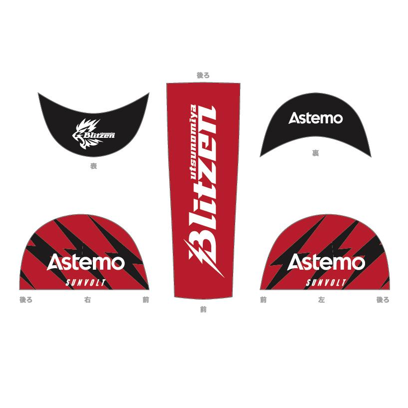 《予約販売分》2026Astemo宇都宮ブリッツェンサイクルキャップ |  | 02