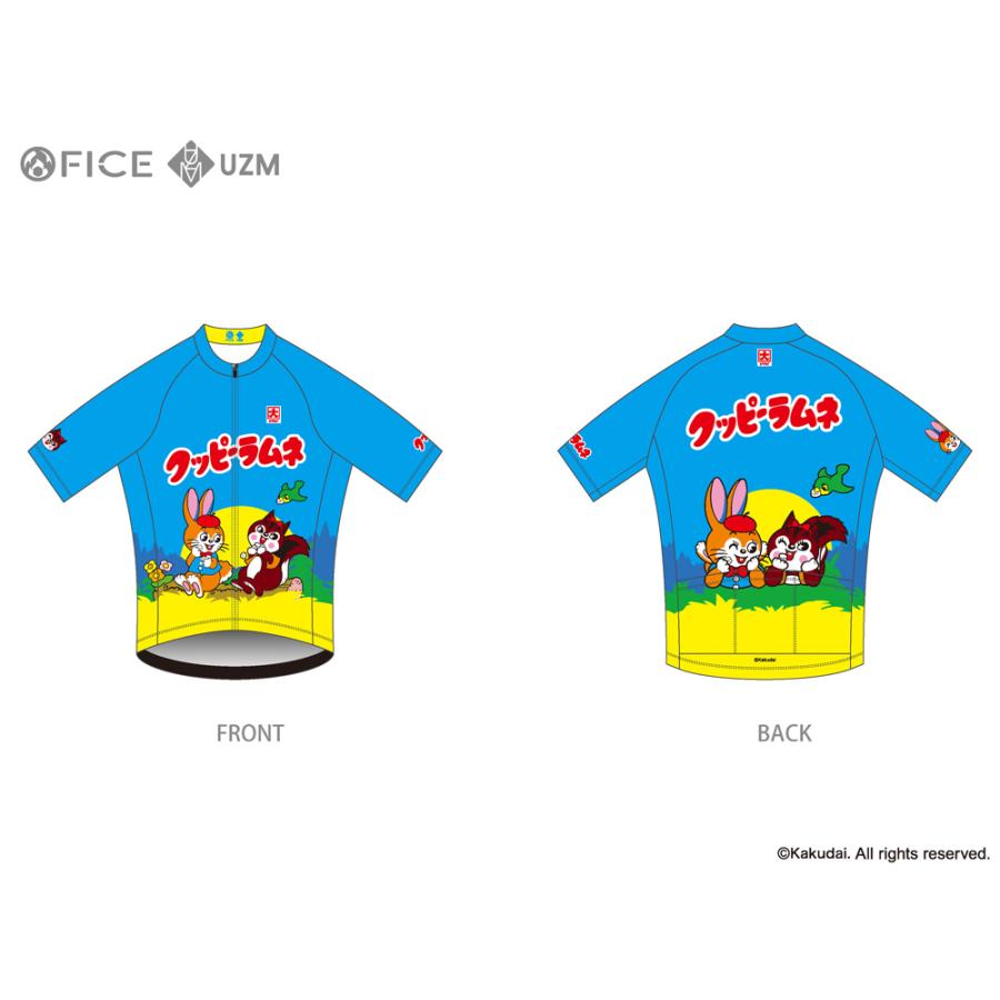 FICE UZM クッピーラムネ サイクルジャージ Mサイズ ステッカー FICE UZM クッピーラムネ サイクルジャージ Mサイズ ステッカー