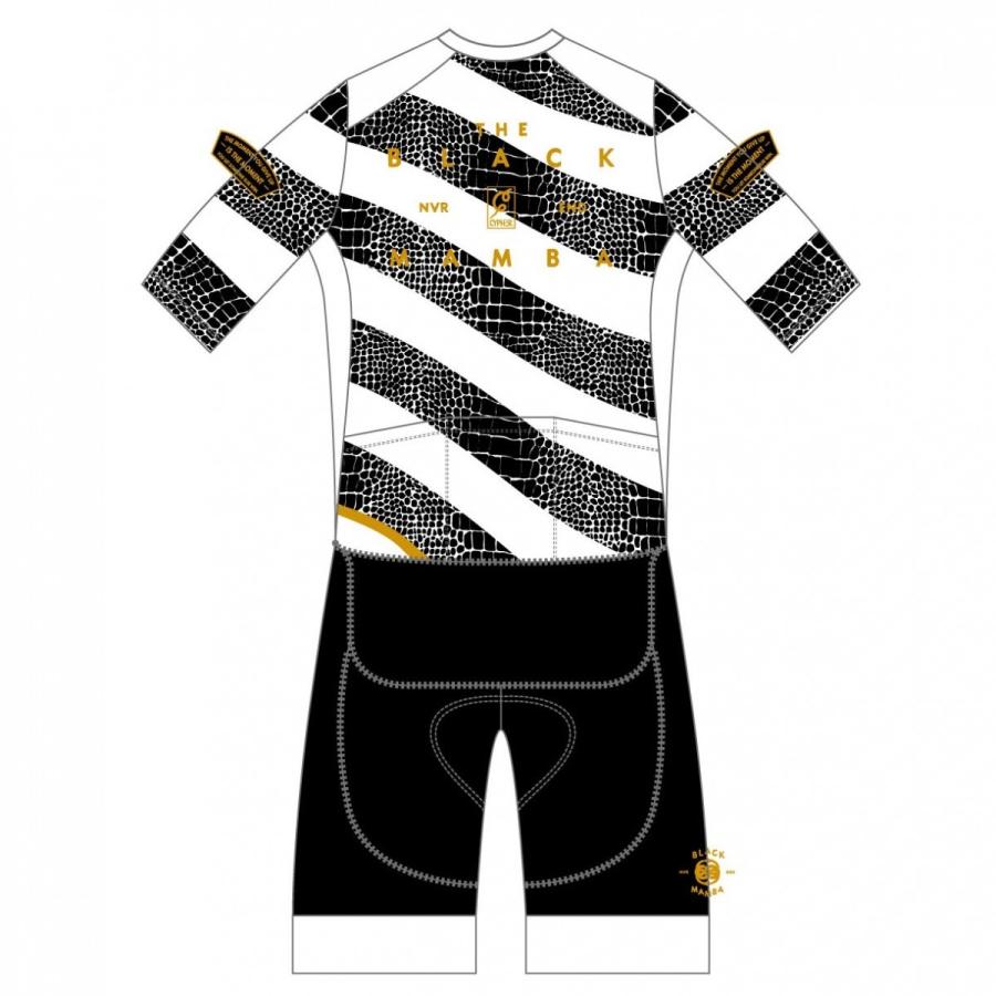 新型SUNVOLT S-RIDE x デザイナーコラボジャージ WHITE MAMBA が