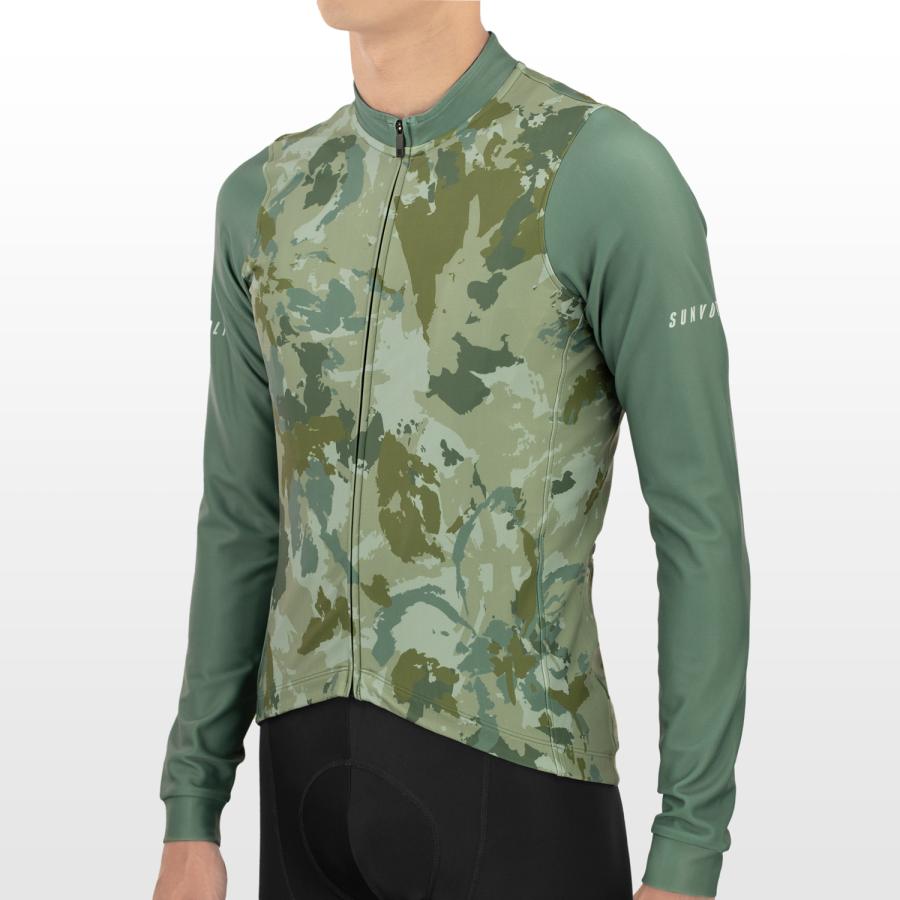 SUNVOLT Mサイズ サーモスーツ オリーブグリーン/ブラック