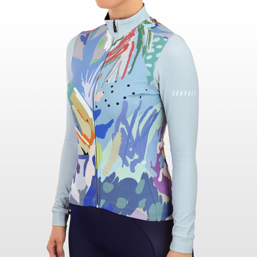 【SALE 50%OFF】レディースプレミアムサーモジャケット（フルール・グレー）【返品・交換不可】 |  | 01