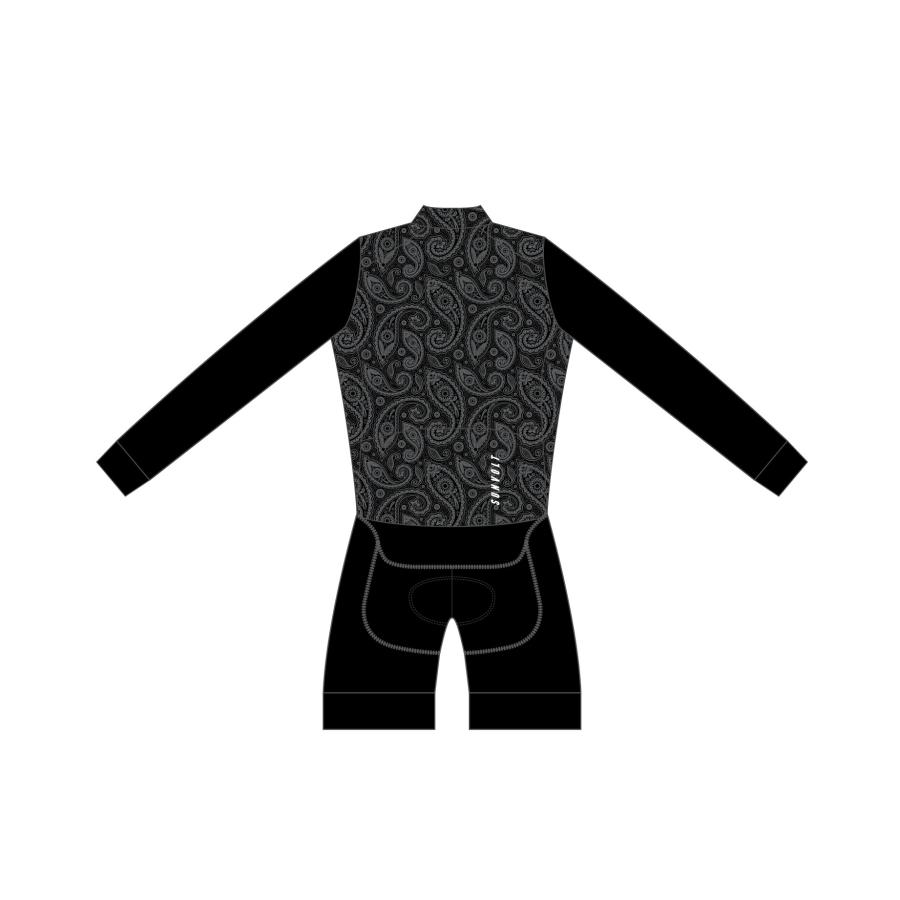 サンボルト サーモスーツ ワンピース ネイビー水色 L