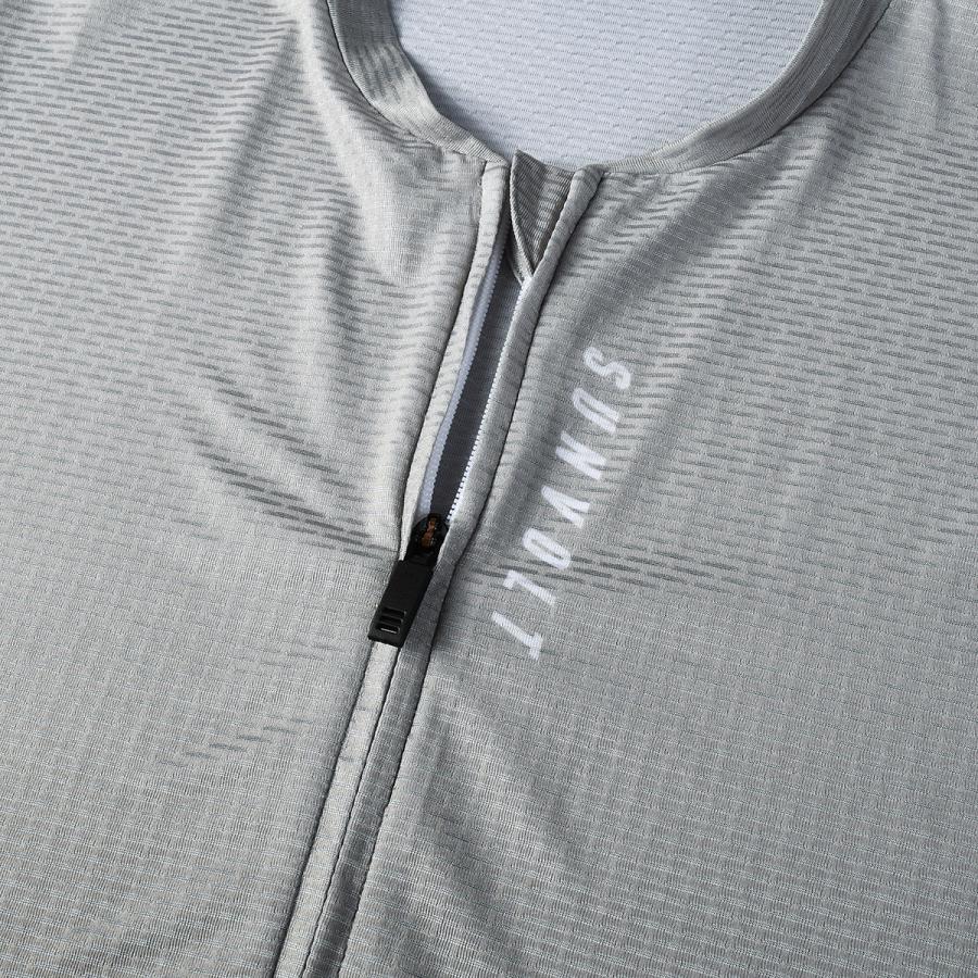 SALE 20%OFF】クールメッシュ半袖ジャージ Ver.2 ［パールグレー