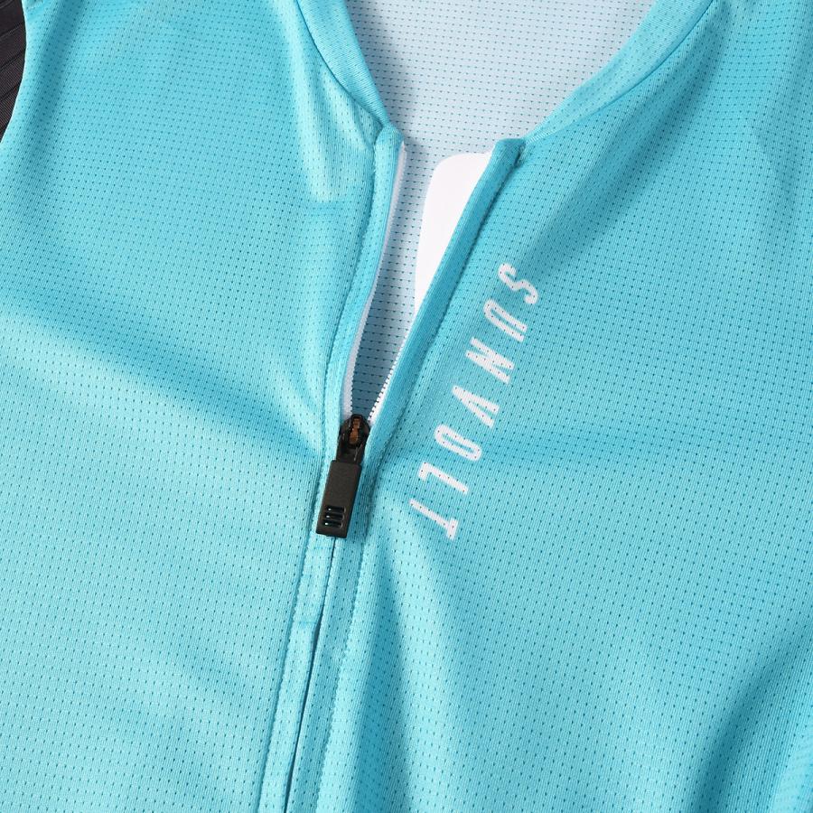 SALE 20%OFF】COMP半袖セパレートワンピース ［ピーコックブルー