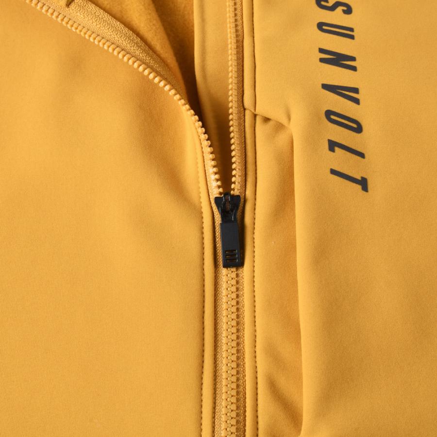 SALE 20%OFF】サーマル長袖ジャケット [山吹からし]【返品・ 交換不可