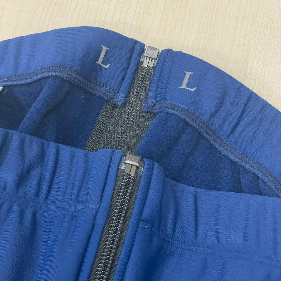 ウォームアップタイツ2026 ［ネイビー］ フルオープンサイド