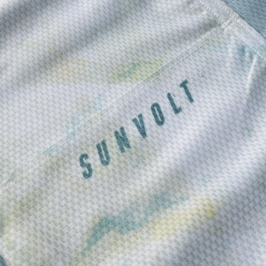 【SALE 30%OFF】レディースフローラ長袖ジャージ［ミント］【返品・ 交換不可】の画像