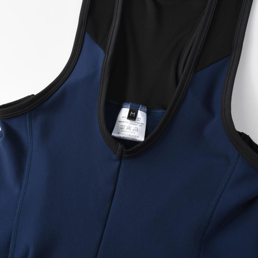  ビブタイツ　ネイビー CAFE DU CYCLISTE ネイビー ビブタイツ