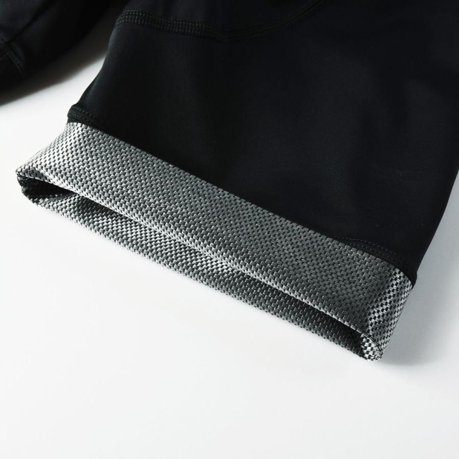 PROパフォーマンス 長袖セパレートワンピース［パンジーxブラック