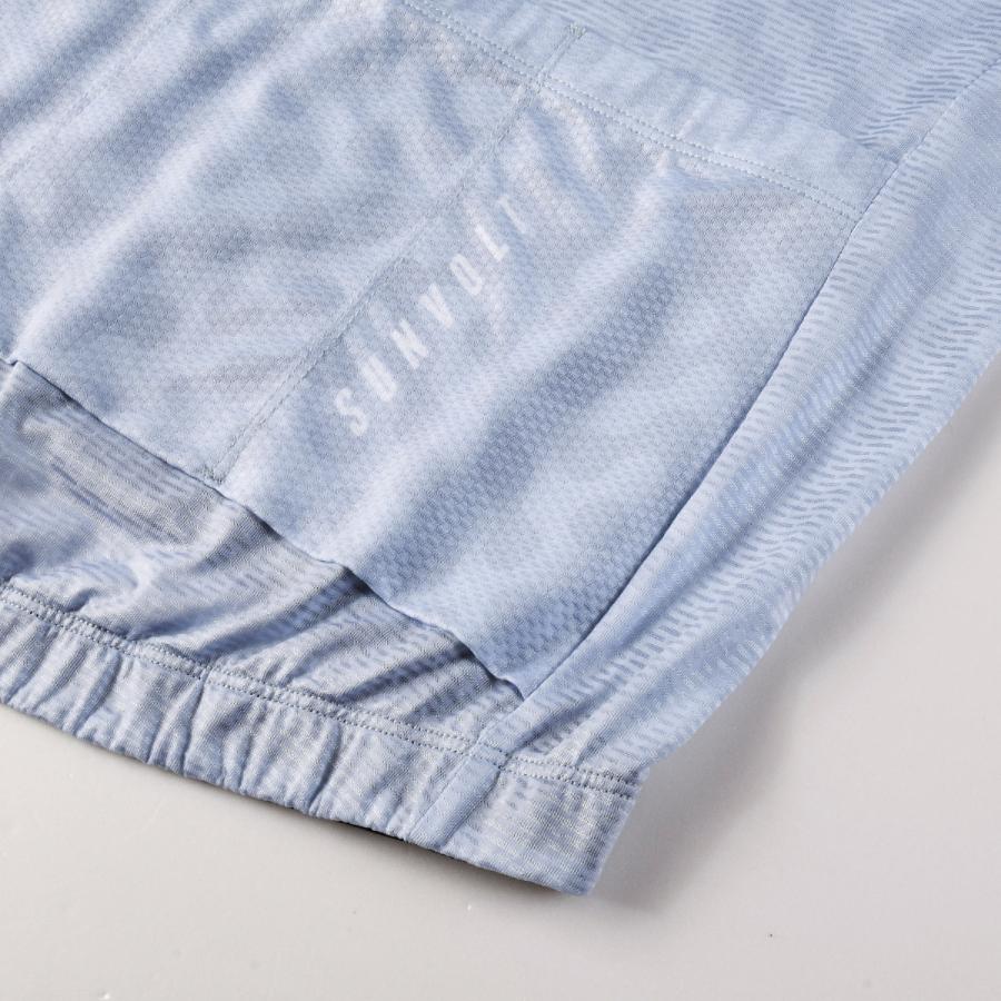 SALE 20%OFF】クールメッシュ半袖ジャージ Ver.2 ［グレー柄］【返品