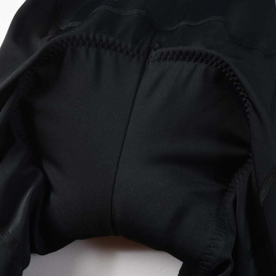 クールメッシュ半袖セパレートワンピース Ver.2［ブルーx黒パンツ］の画像