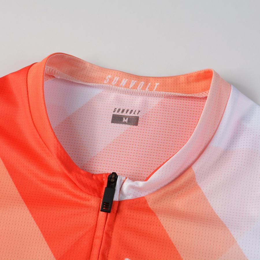 エアロST半袖ジャージ ［オレンジ/ホワイト］ |  | 02