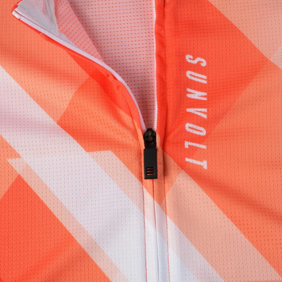 エアロST半袖ジャージ ［オレンジ/ホワイト］ |  | 03