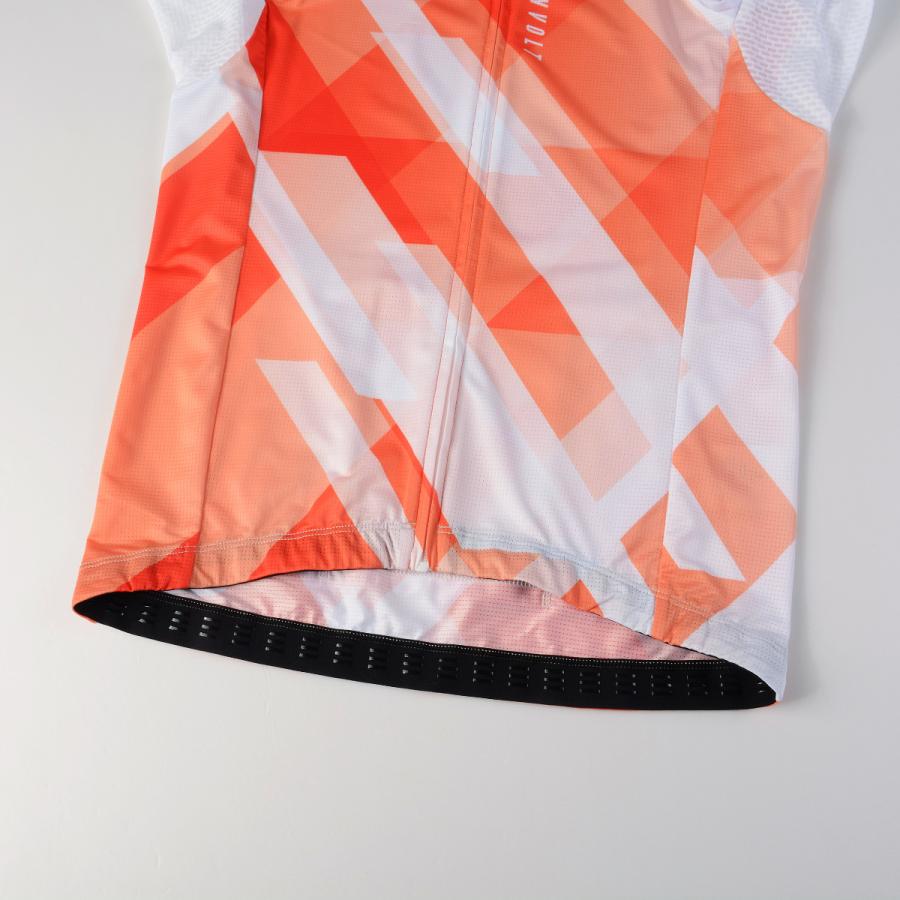 エアロST半袖ジャージ ［オレンジ/ホワイト］ |  | 05