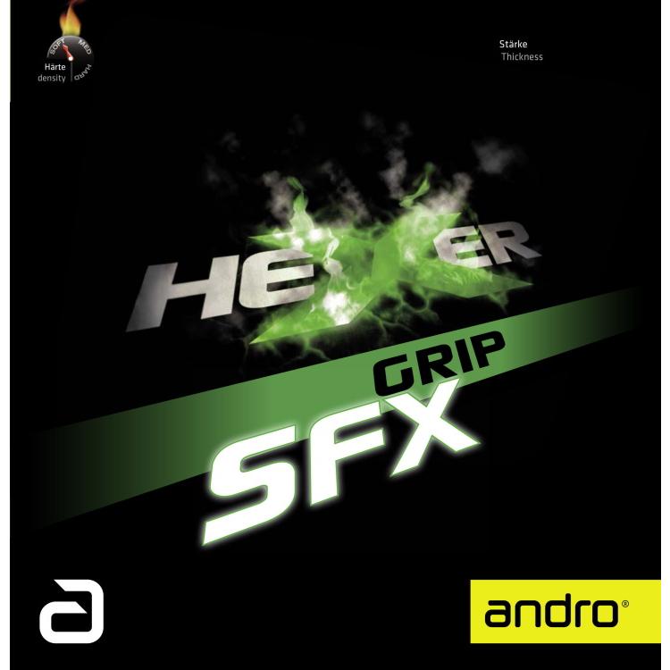 小物 k HEXER 卓球ラバー アンドロ andro ヘキサーグリップSFX GRIP 裏ソフト