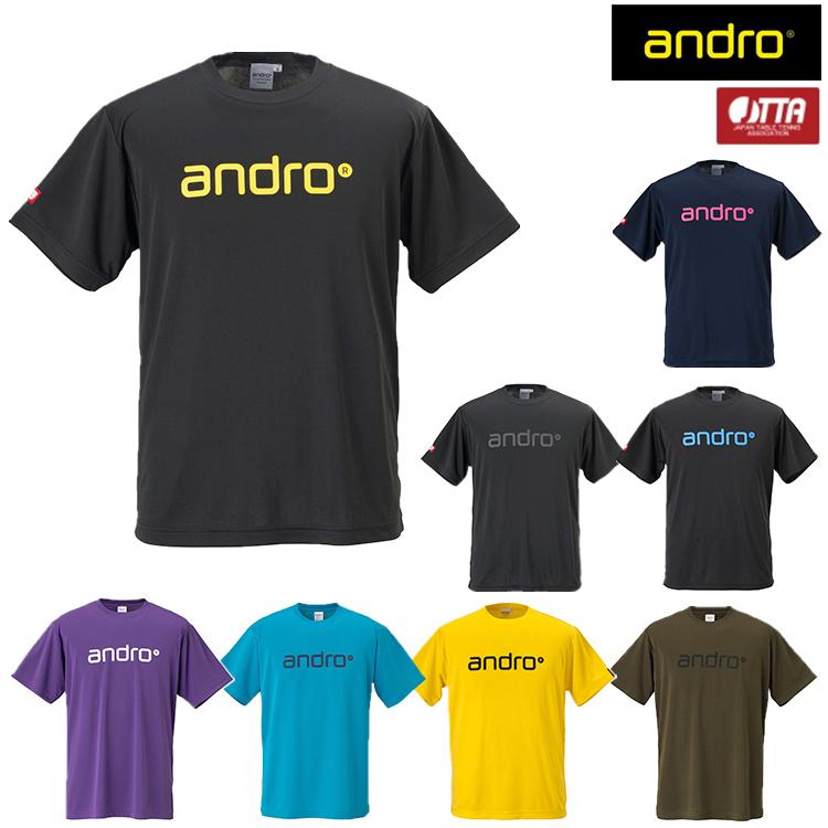 アンドロ ナパtシャツ4 卓球ユニフォーム Tシャツ 男女兼用 Andro Andro 3006 サンワード 通販 Yahoo ショッピング