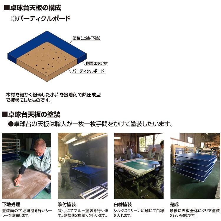 卓球台 国際規格サイズ 学校向 折りたたみ カワイ楽器 セパレート式