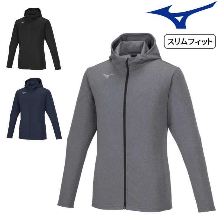 MIZUNO（ミズノ） ジャージ 上 ソフトニットフルジップフーディ メンズ