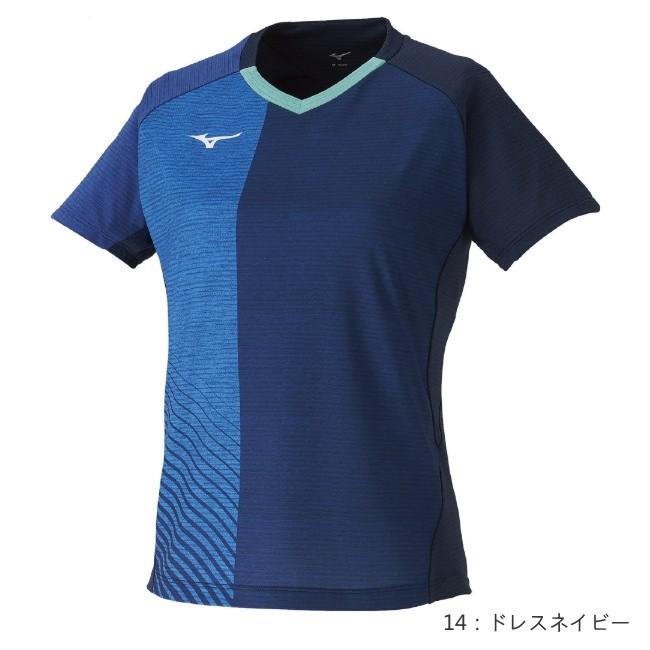 MIZUNO 卓球ユニフォーム ミズノ ゲームシャツ レディース