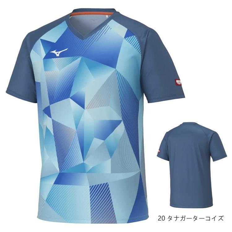 卓球ユニフォーム ミズノ MIZUNO ゲームシャツ 2023年女子日本代表着用 