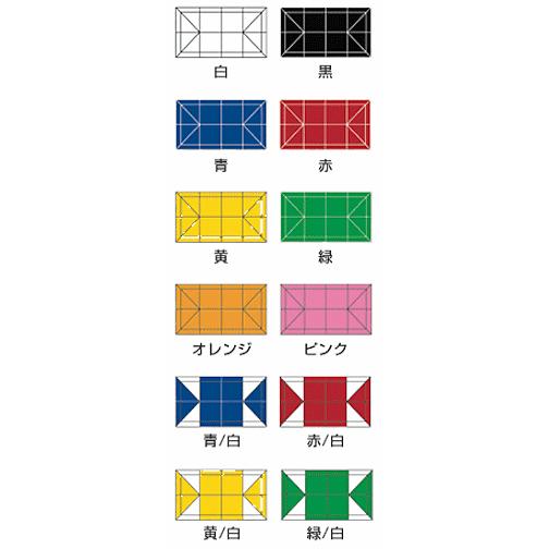イベント用ワンタッチテント オールアルミフレーム KA/8WA（3.0×6.0m） 伸ばして広げるだけ簡単テント 12色の画像