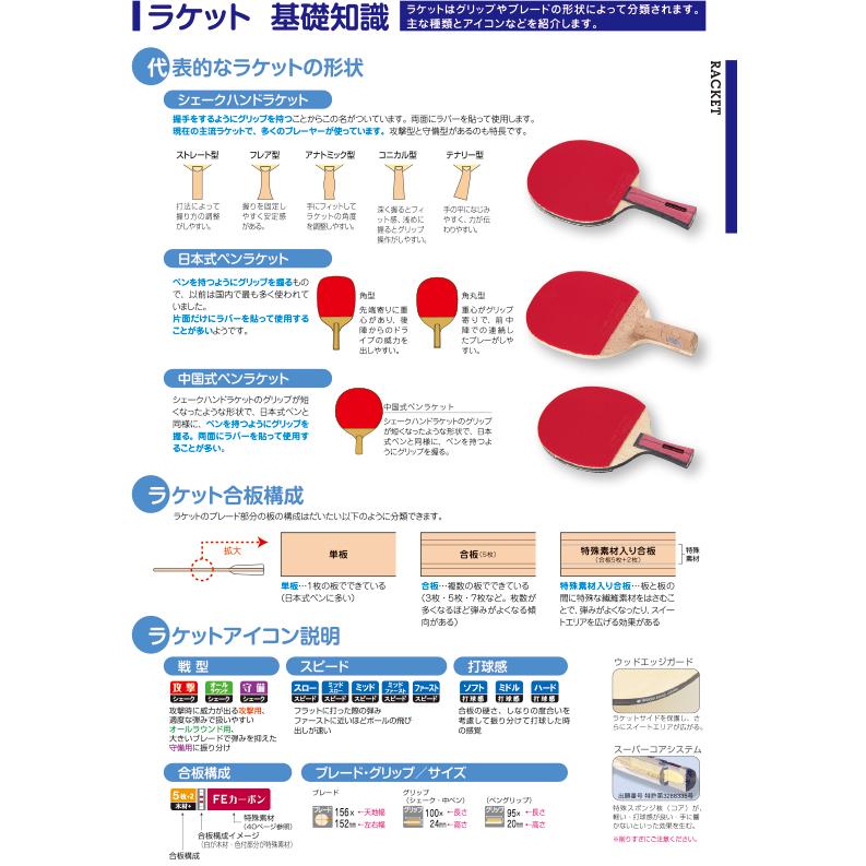 Nittaku（ニッタク） バイオリンカーボン ST(ストレート) 卓球