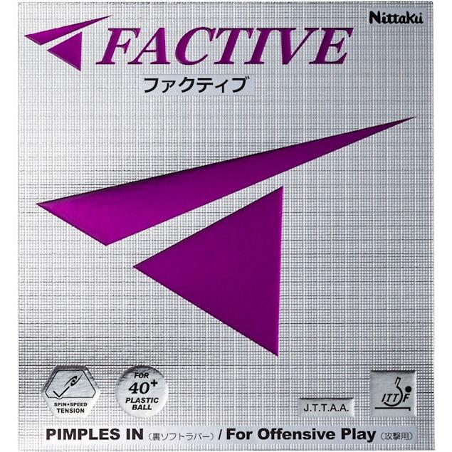 ファクティブ ニッタク Nittaku 卓球ラバー NR-8720 テンション系裏