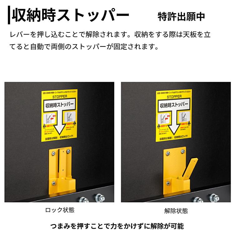 Nittaku（ニッタク） 卓球台 国際規格サイズ 内折一体式卓球台 ガドー