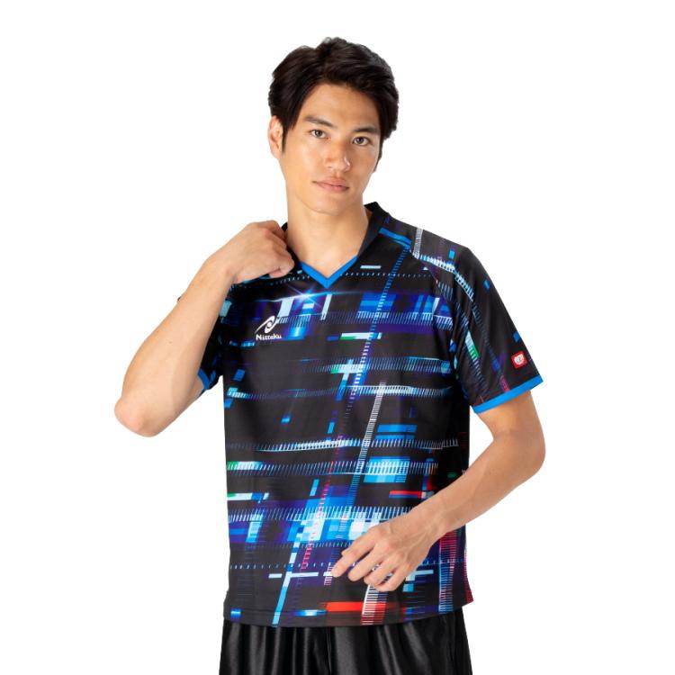 Nittaku（ニッタク） 卓球ユニフォーム スカイステラシャツ メンズ