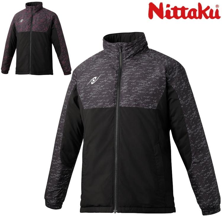 ニッタク メンズ レディース SVライトウォーマーシャツ 卓球ウェア トップス トレーニングウェア ジャージ ジャケット上着 ブラック 黒 ブルー 青 ピンク 送料無料 Nittaku NW-2800 Nittaku（ニッタク） Nittaku KRホットウォーマーシャツ 卓球