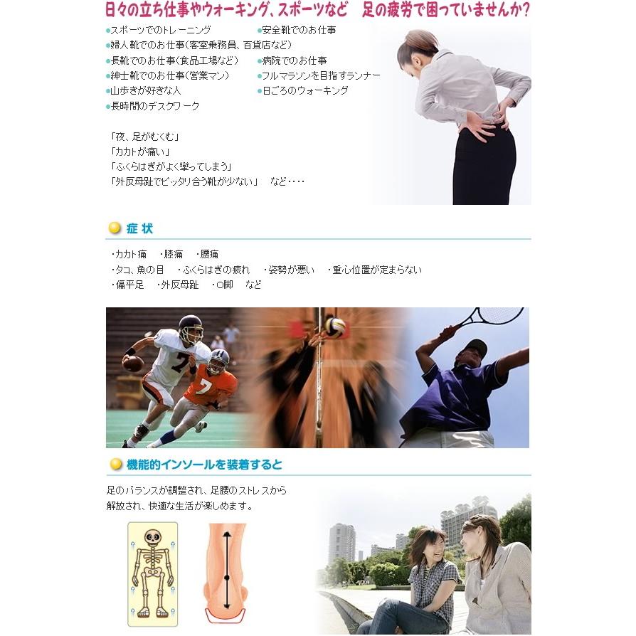インソール アシマル ウォーキング2 中敷 CF80 歩行時の足の負担軽減 インソール プレスコントロール |  | 01