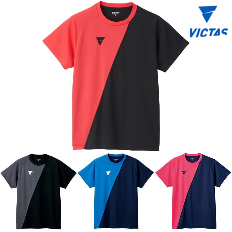卓球tシャツ Victas ヴィクタス V Ts230 メンズ レディース Vic サンワード 通販 Yahoo ショッピング