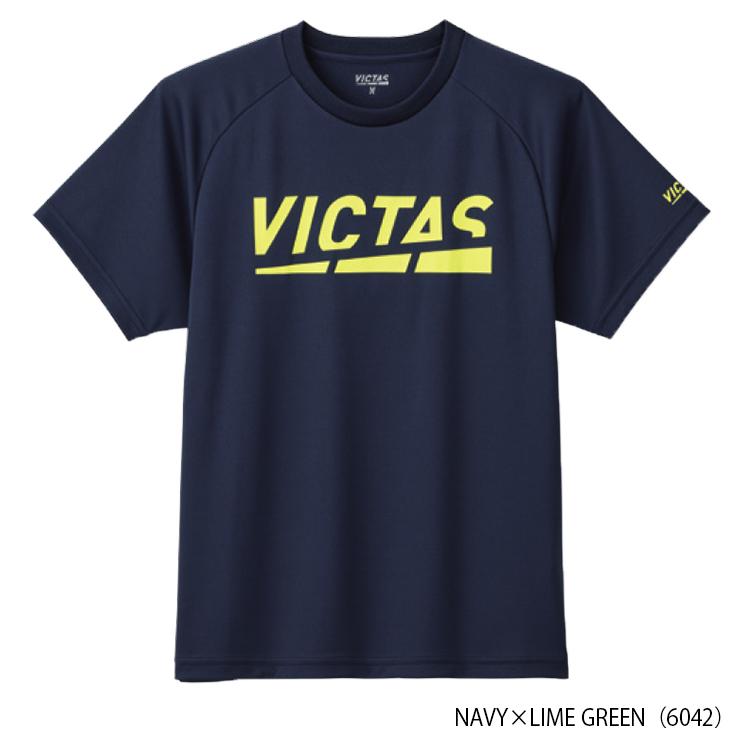 卓球Tシャツ VICTAS PLAY ヴィクタス プレイロゴティー メンズ レディース 632101｜sunward｜06