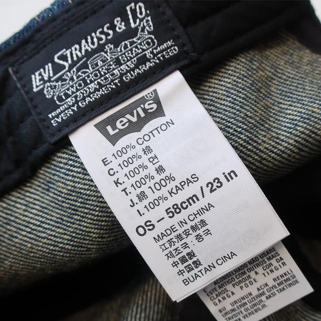 Levi's（リーバイス） キャップ デニムキャップ 帽子 000A9 LACOSTE