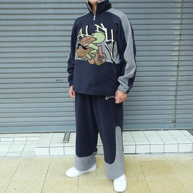 GALFY（ガルフィー） 上下セット フリース セットアップ BADDOG 143014