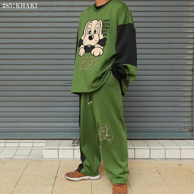 GALFY ガルフィー セットアップ メンズ ジャージ生地 当時の GALFY ガルフィー セットアップ メンズ ジャージ生地 当時の