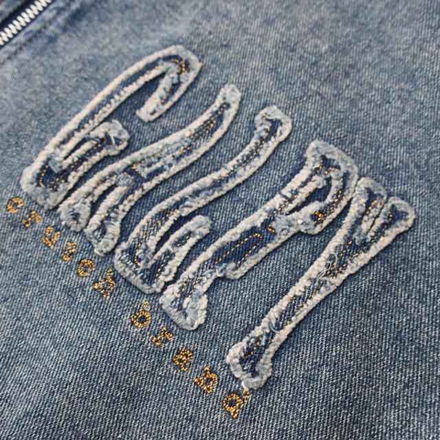 GALFY（ガルフィー） デニム パーカー メンズ ジャケット ぐるグニャ