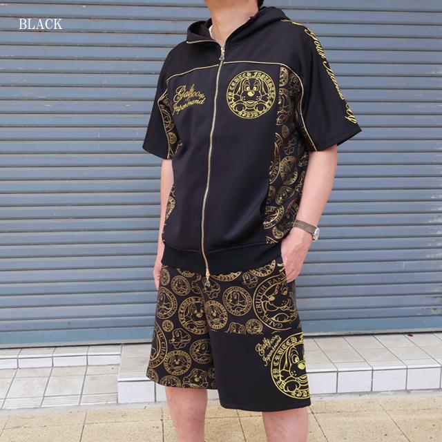 GALFY（ガルフィー） 上下 セットアップ メンズ ジャージ生地 パーカー