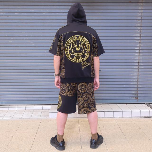 GALFY（ガルフィー） 上下 セットアップ メンズ ジャージ生地 パーカー