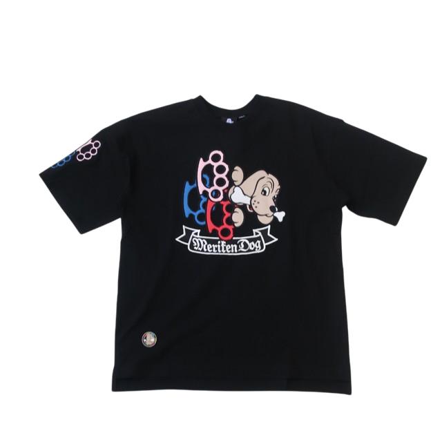 GALFY（ガルフィー） tシャツ メンズ 半袖 メリケンHERTS Tee 黒