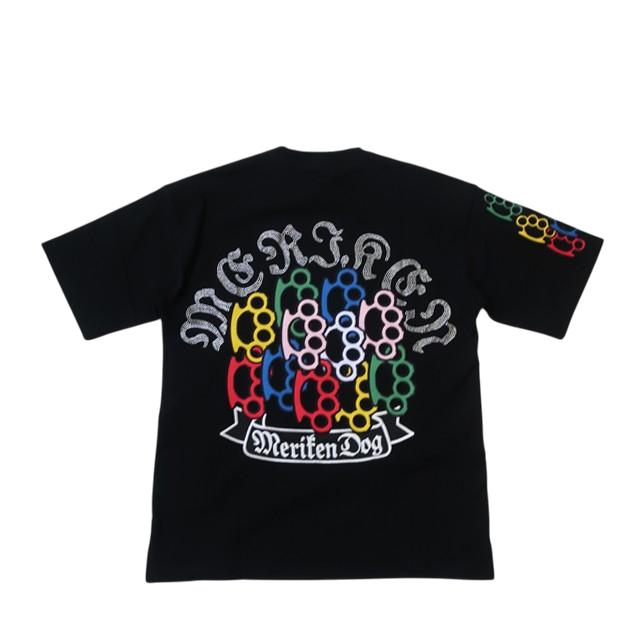 GALFY（ガルフィー） tシャツ メンズ 半袖 メリケンHERTS Tee 黒