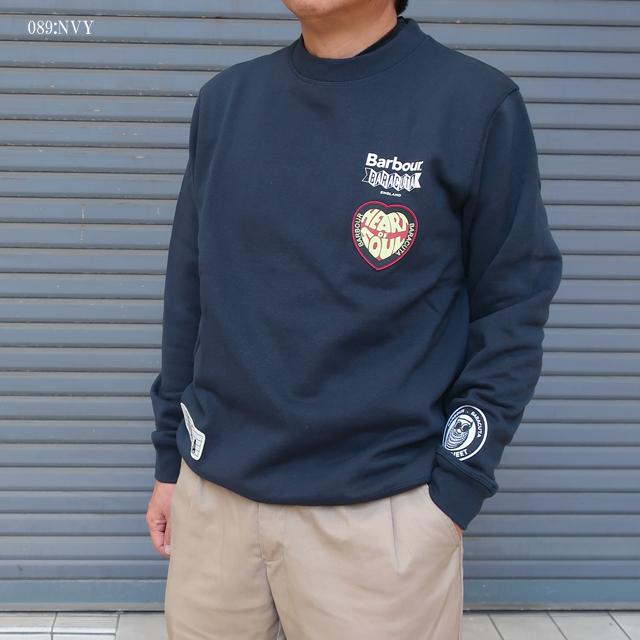 Barbour（バブアー） バブアー× バラクータ コラボ トレーナー メンズ