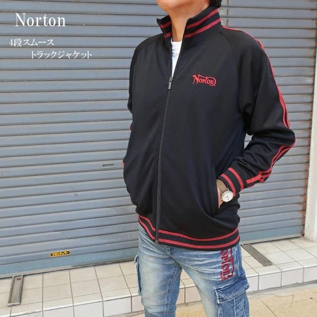 ノートン（NORTON） トラック ジャケット メンズ ブラック 黒 253n1304
